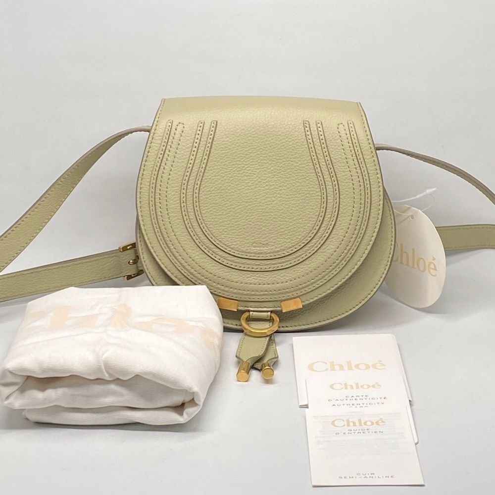 Chloe Marcie Small Crossbody Bag in Grained Calfskin